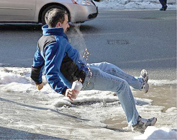 Winter Inevitable Slip And Fall Accidents Preventable Abeyta 