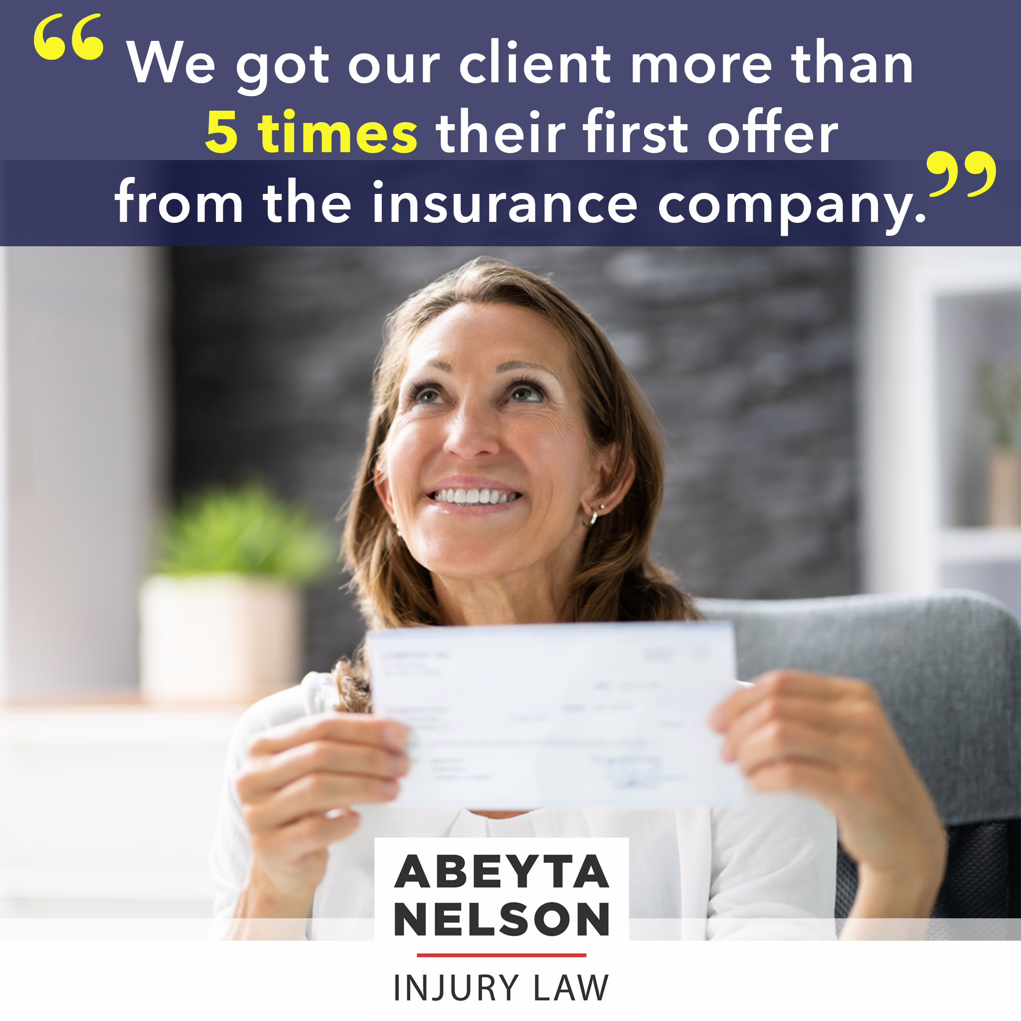 Insurance companies often offer lowball settlements