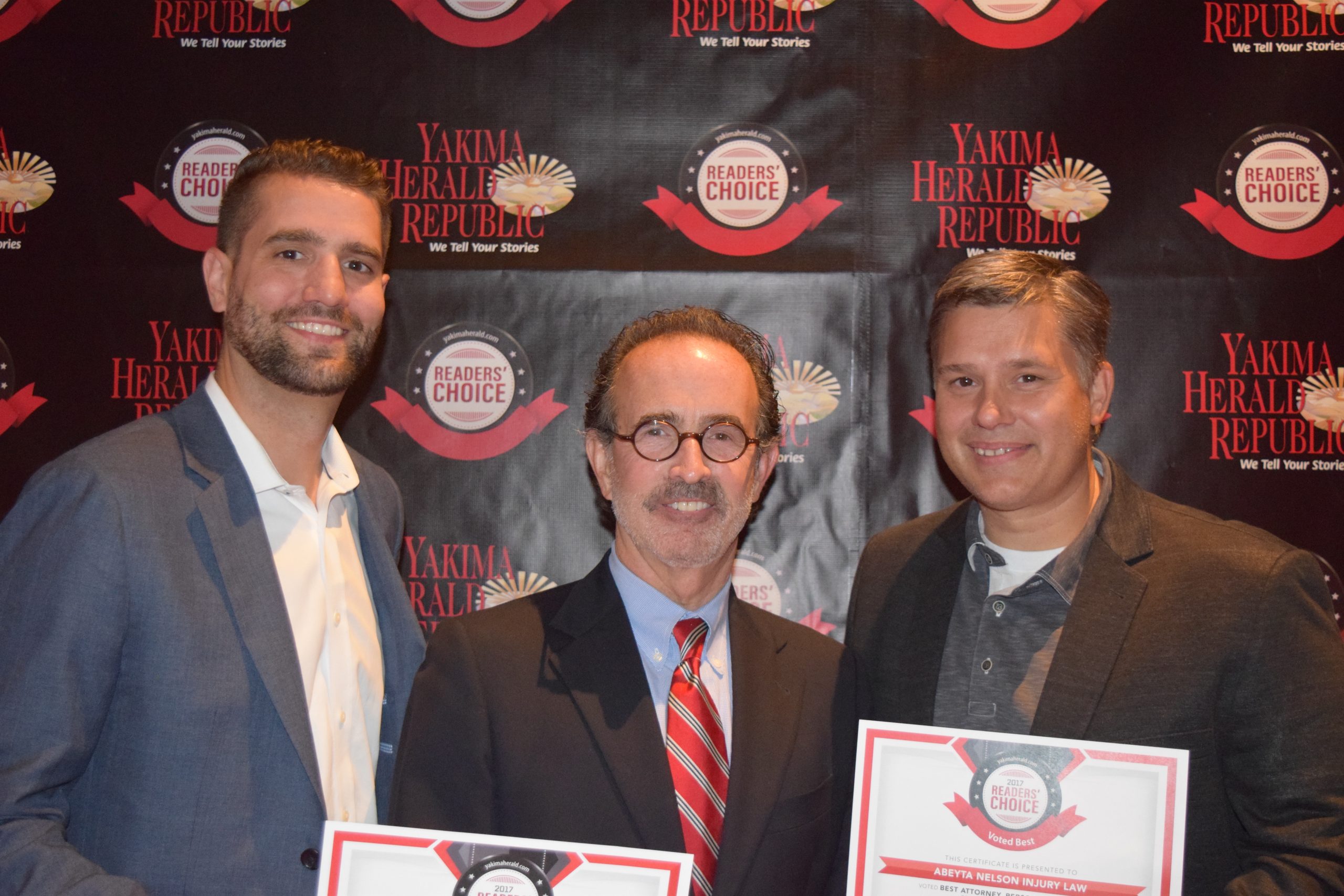 Abeyta Nelson Injury Law, elegido mejor bufete de abogados, mejor abogado y mejor bufete de abogados de lesiones personales en Yakima